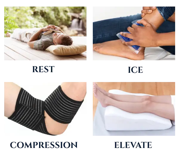 What do you do instantly when you are injured